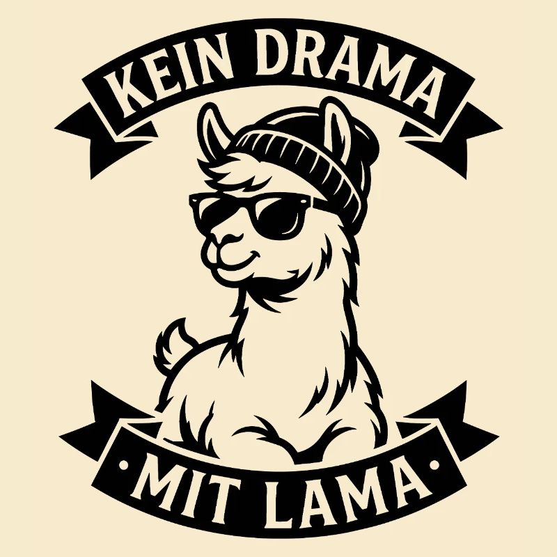 Pas de drame avec le lama