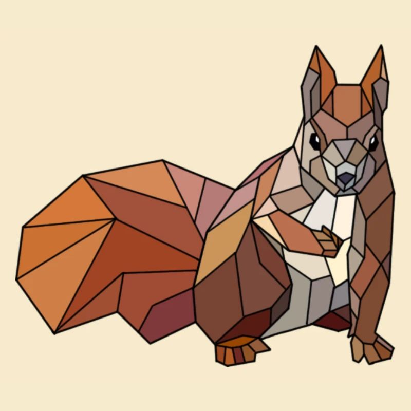 Squirrel blank