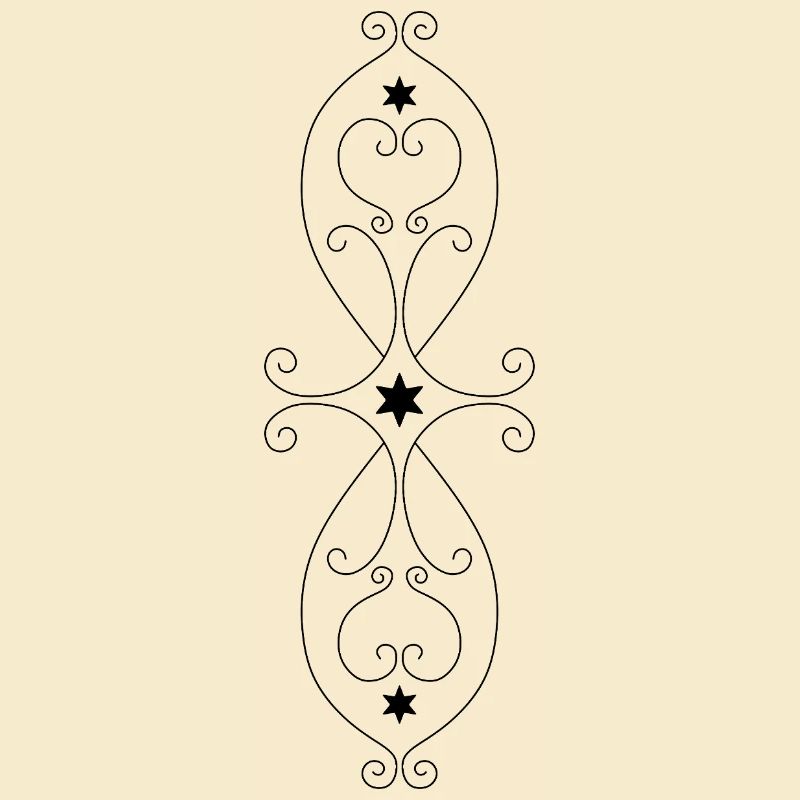 Symmetrical Star Pattern