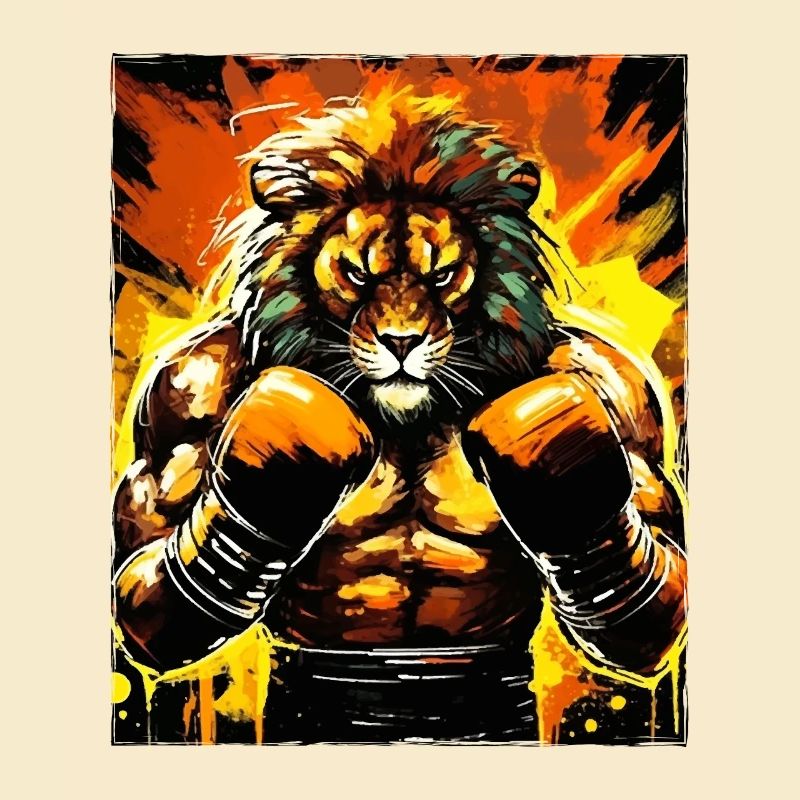 Lion Boxer Boxing