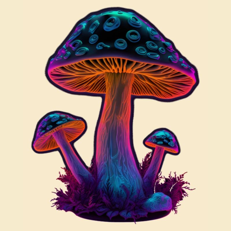 Champignons Champignons Art Graphique