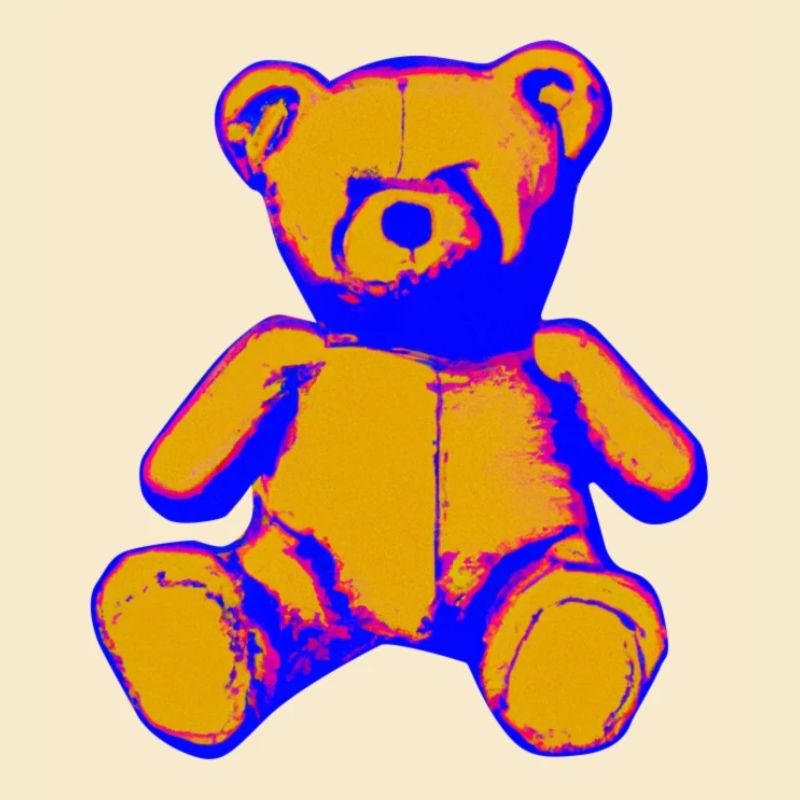 Teddy Bär im Stil