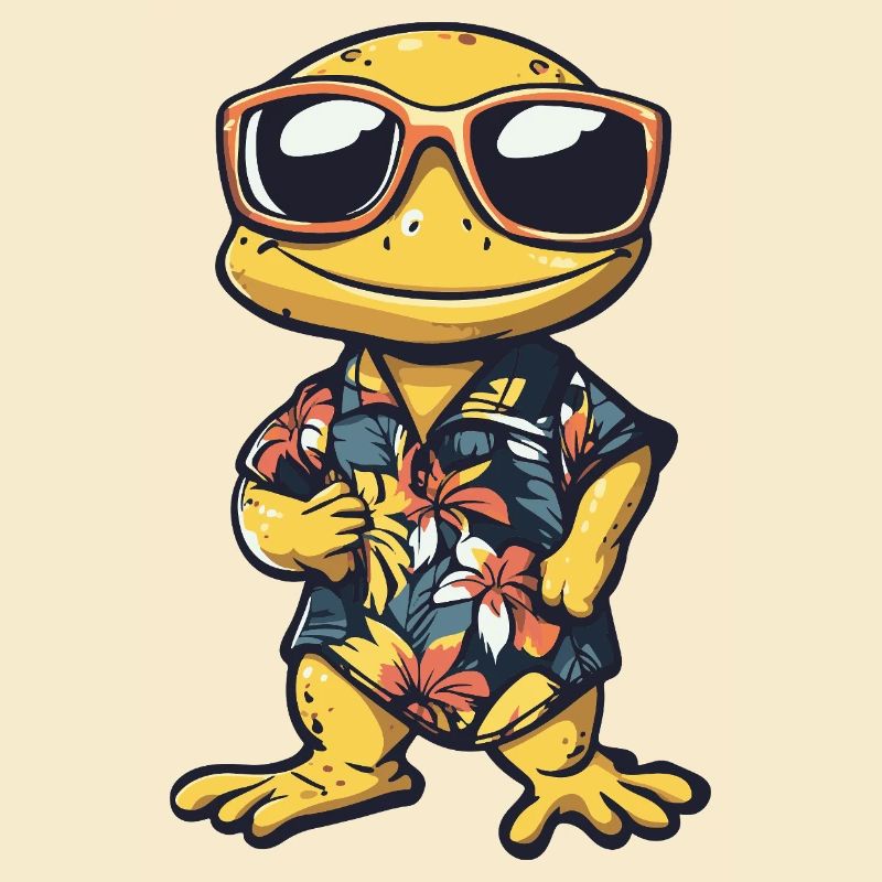 Lizard Comic Vacation