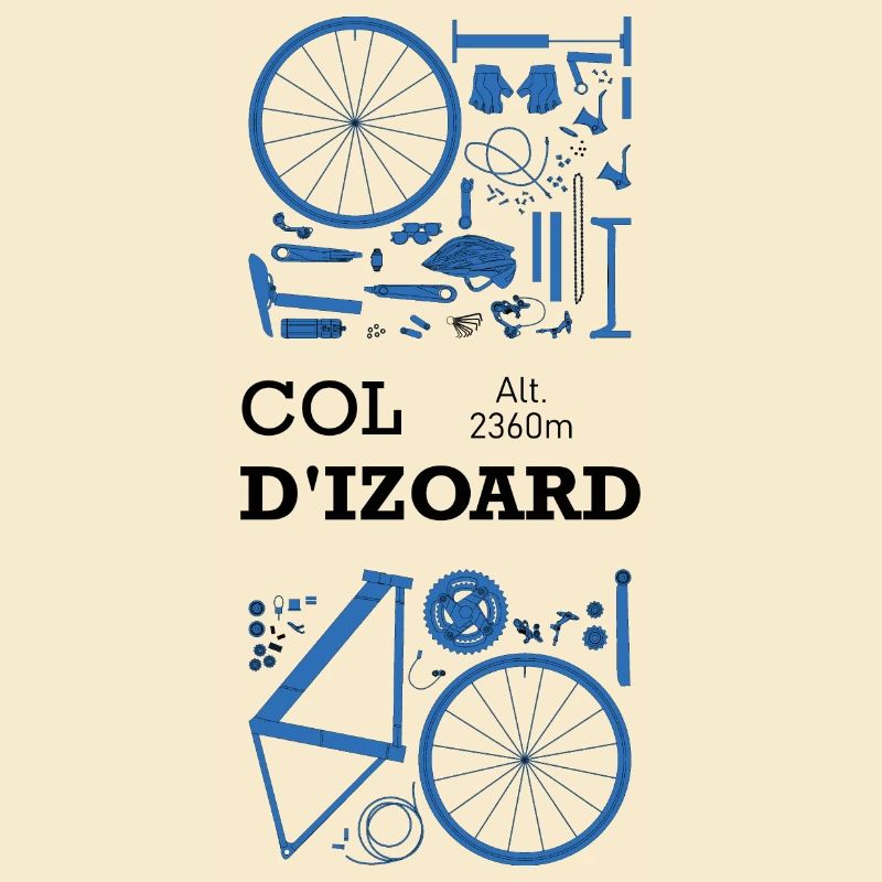 J'peux pas, j'ai vélo. Col d'Izoard.