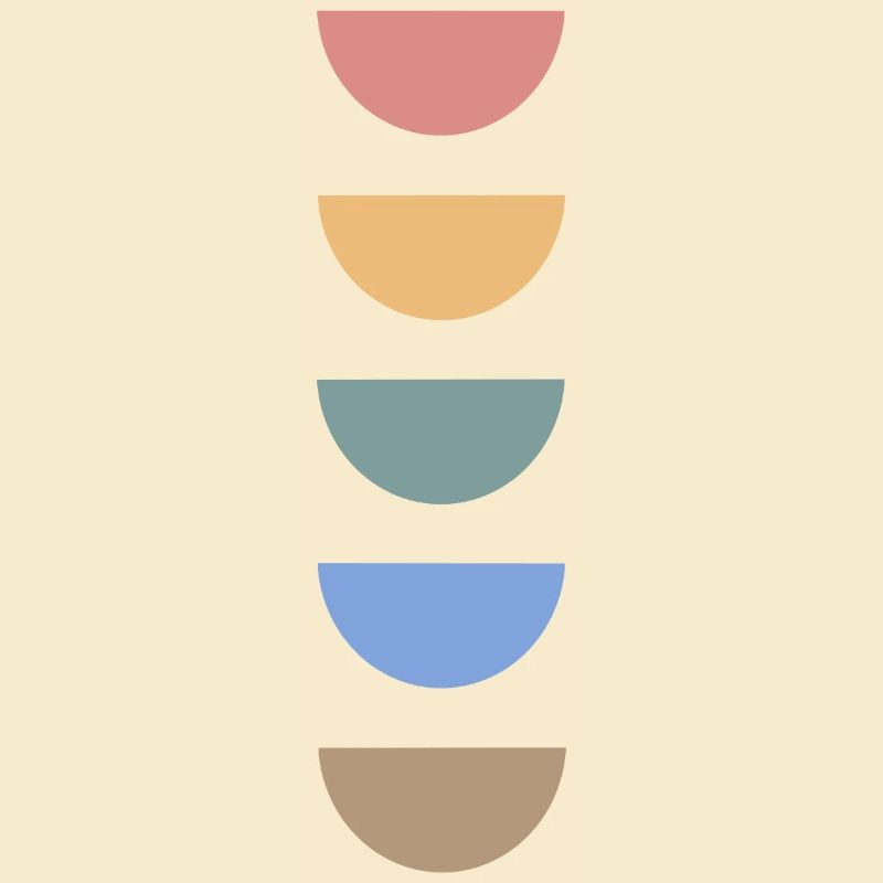 Conception de couleurs rétro