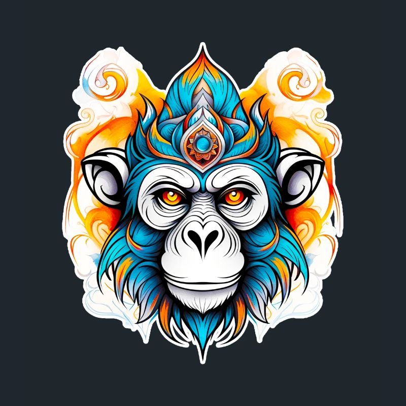 Monkey Stencil