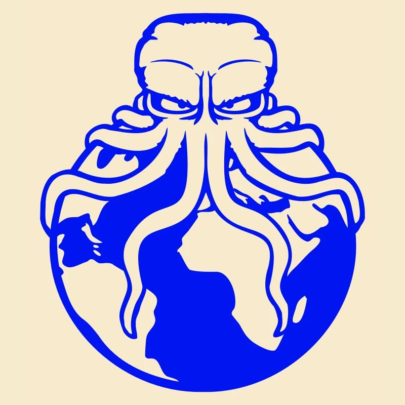 Octopus attaque Terre Géant Alien Monstre Cool