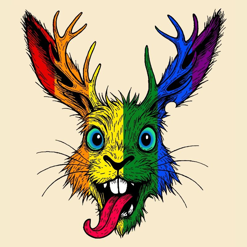 Regenbogen Raurackl