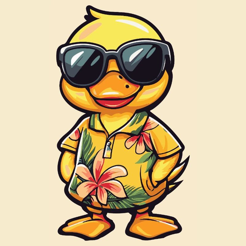 Duck Comic Holiday