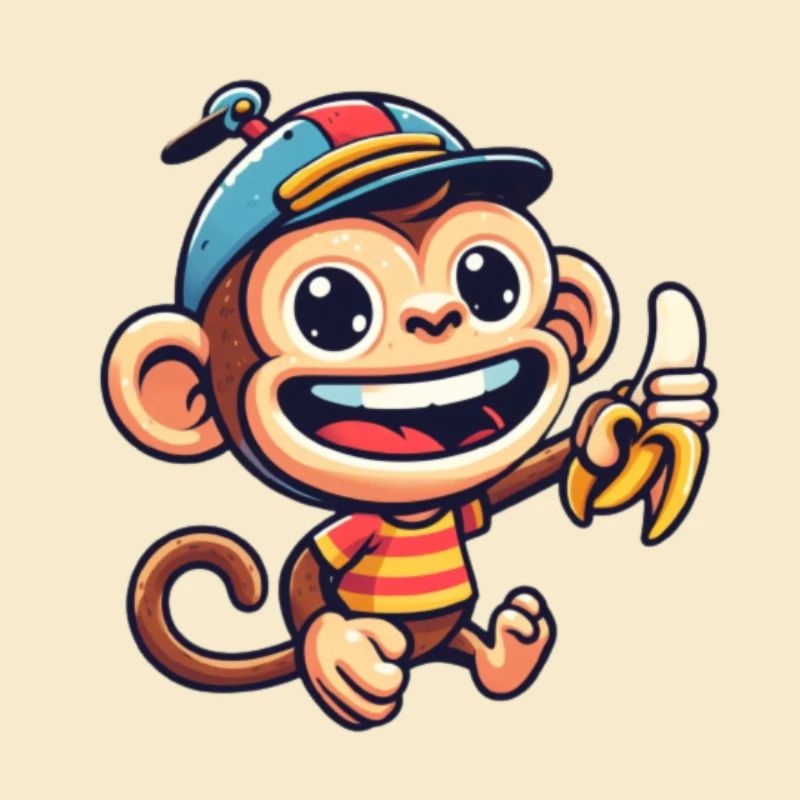 Cartoon Monkey 2