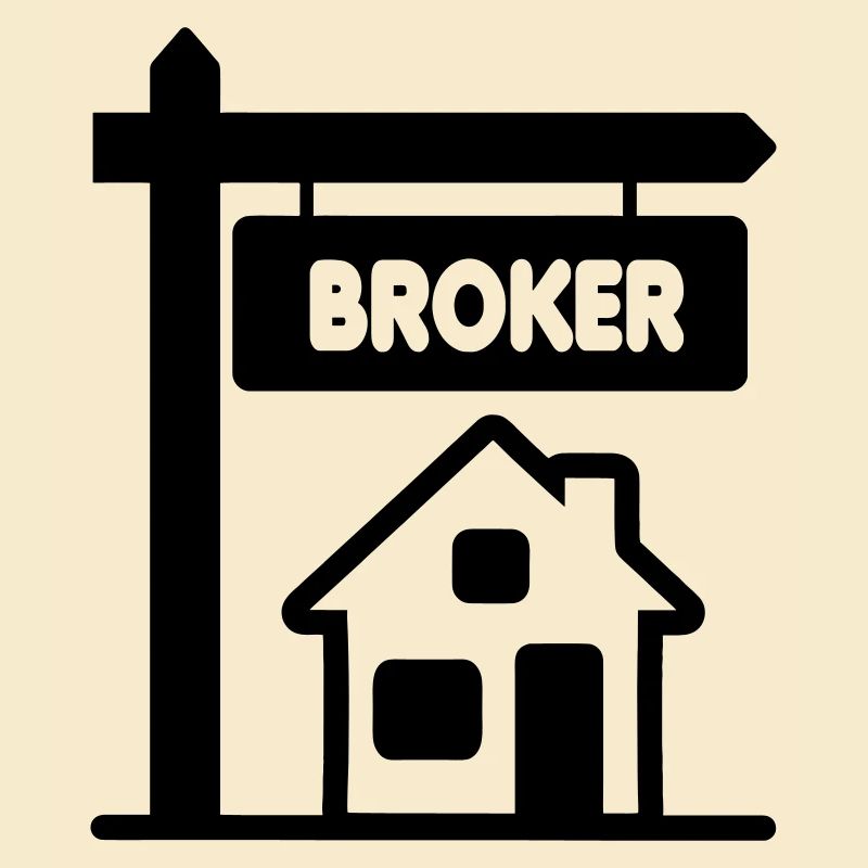 Broker with text BROKER