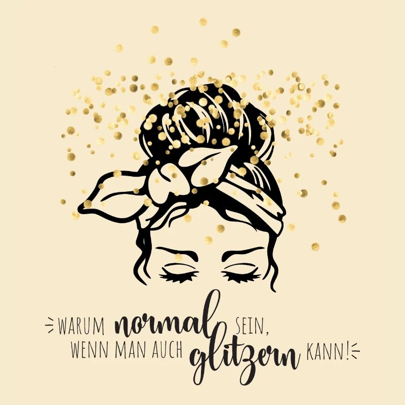 Glitzerkonfetti Spruch