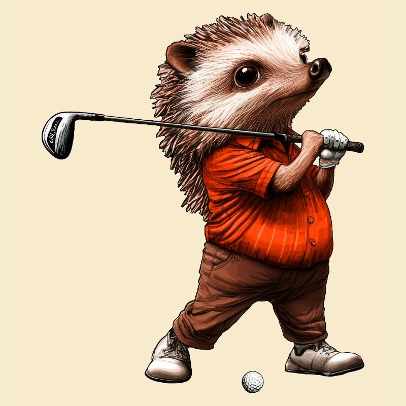 Hérisson de golf