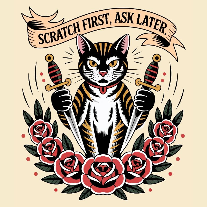 Scratch First Cat