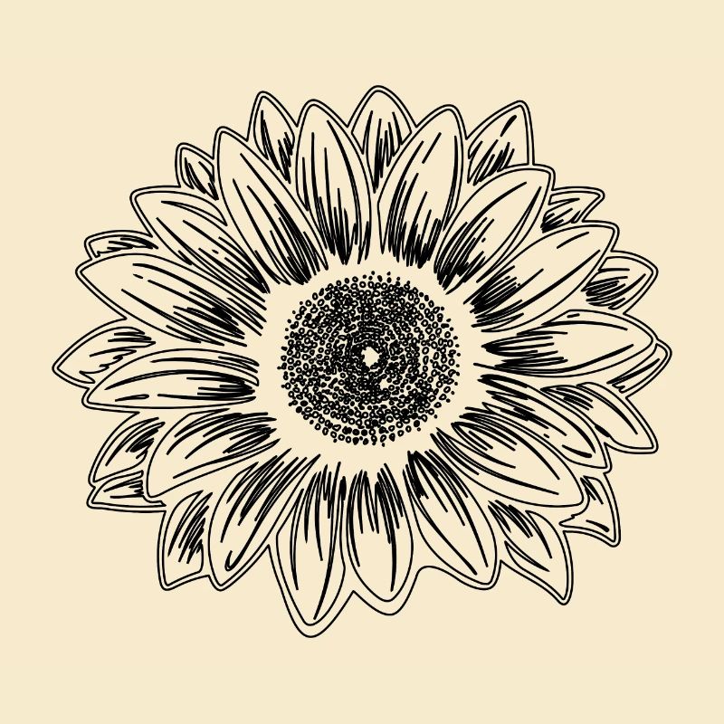 Conception de tournesol