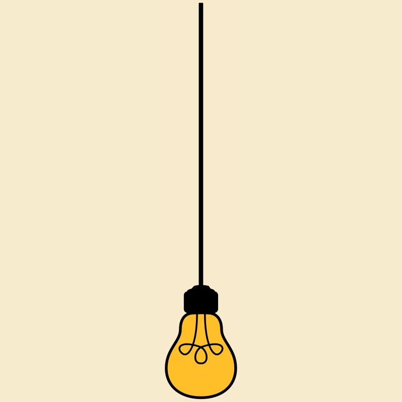 ceiling top cable hang light bulb light electricity id