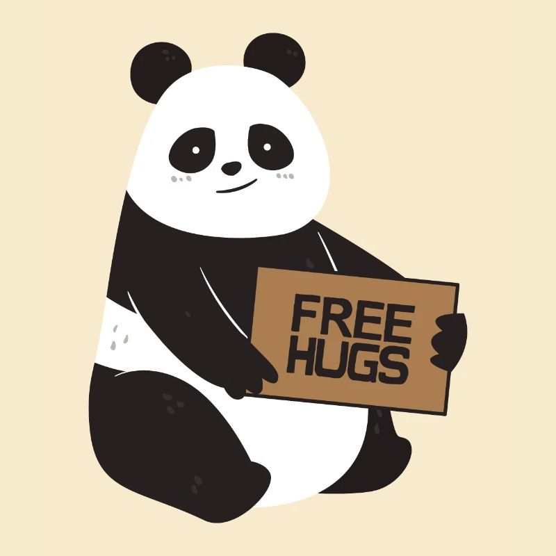 Free Hugs Panda