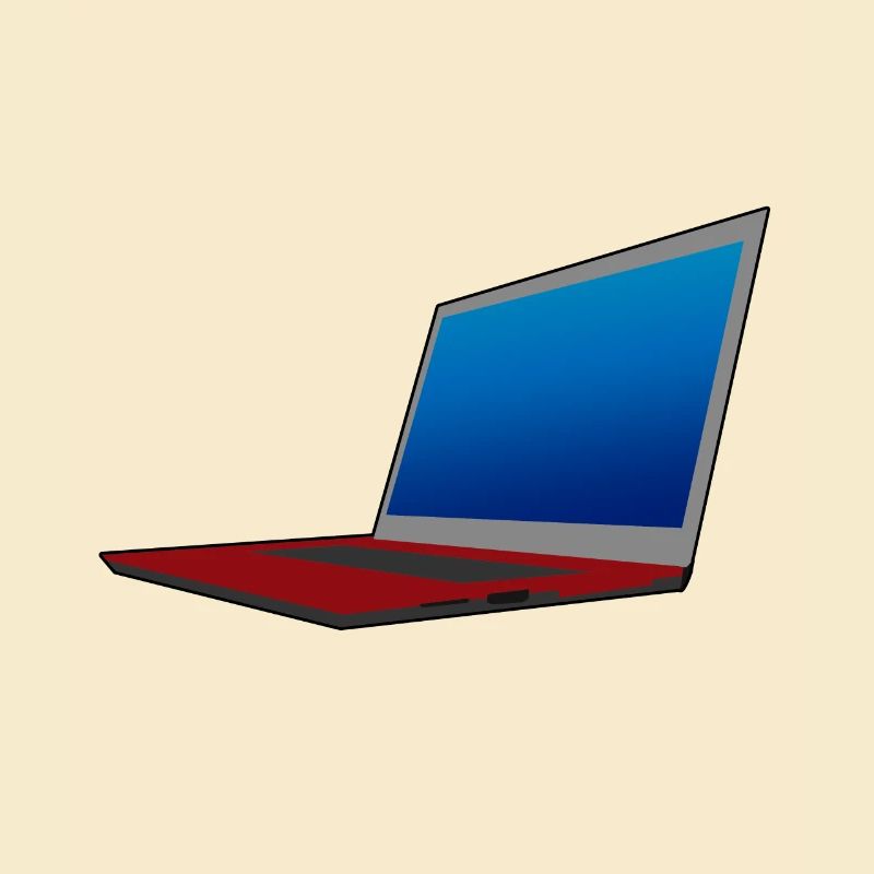 Laptop Computer Tastatur PC Notebook Geschenk Idee