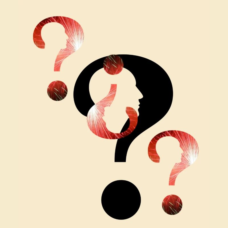 Question mark Fireworks