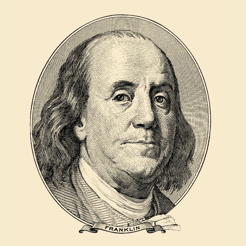 100 Dollar Benjamin Franklin