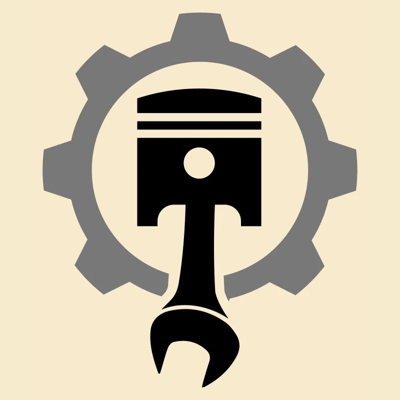 Engine, piston, gear