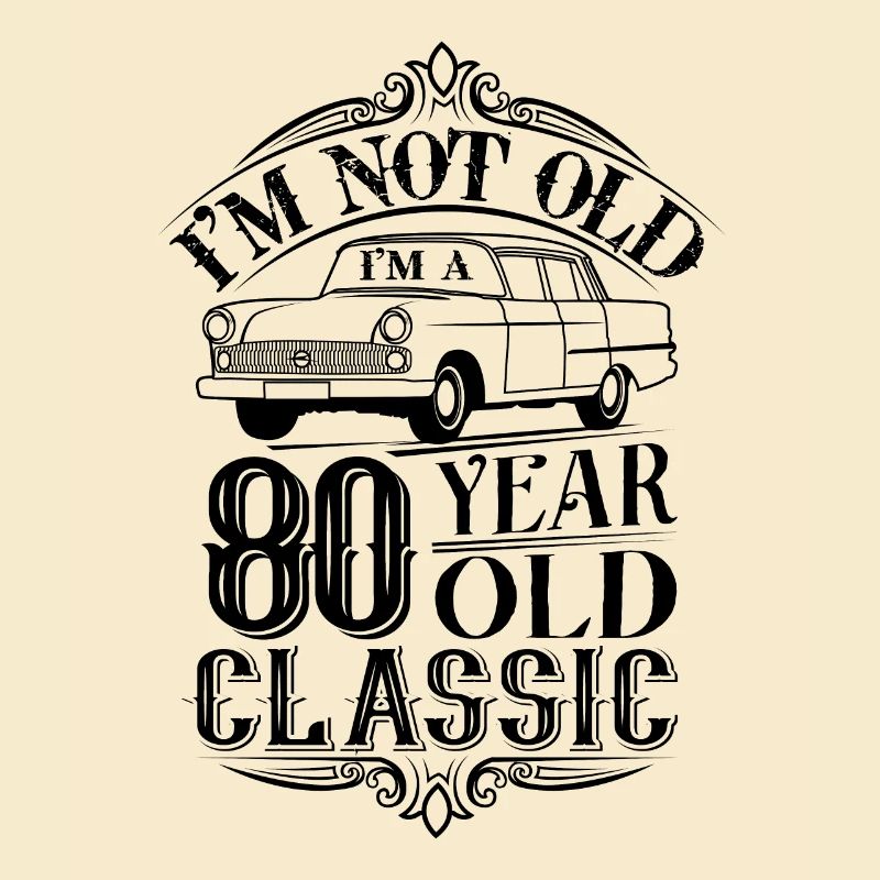 80e anniversaire classique