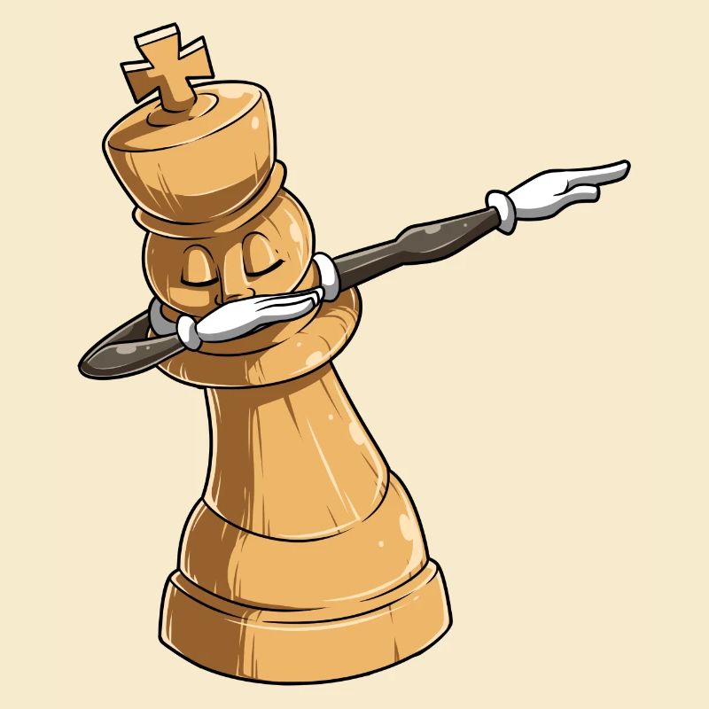 Chess King Dab Dabbing Dancing