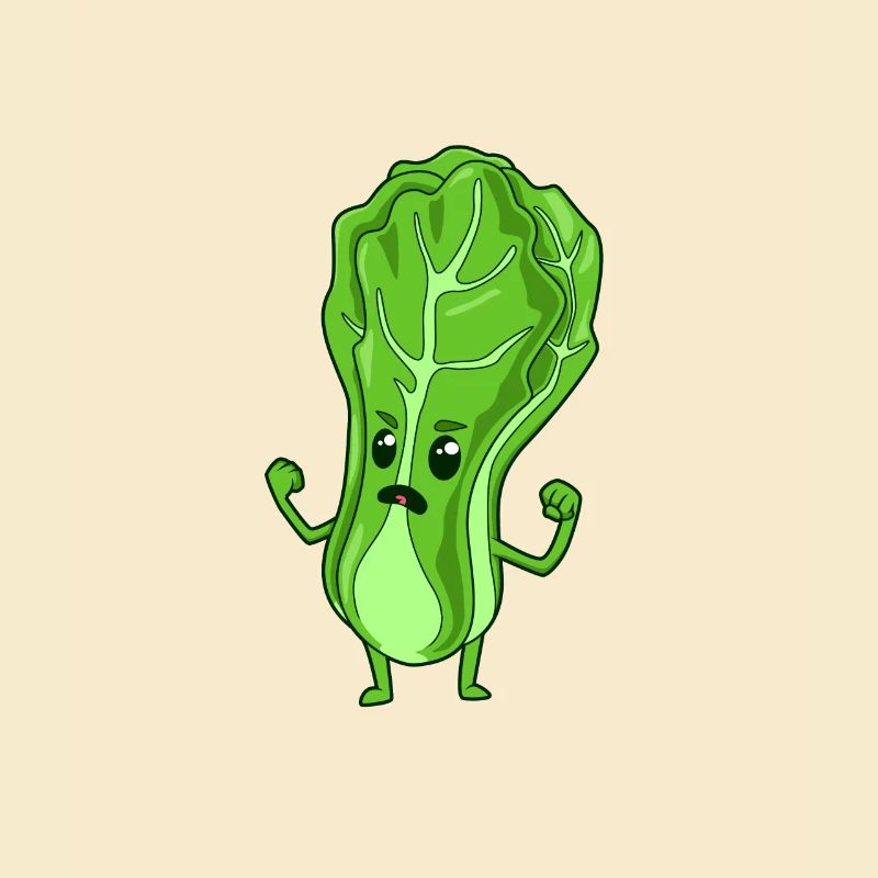 Comic Salad Head