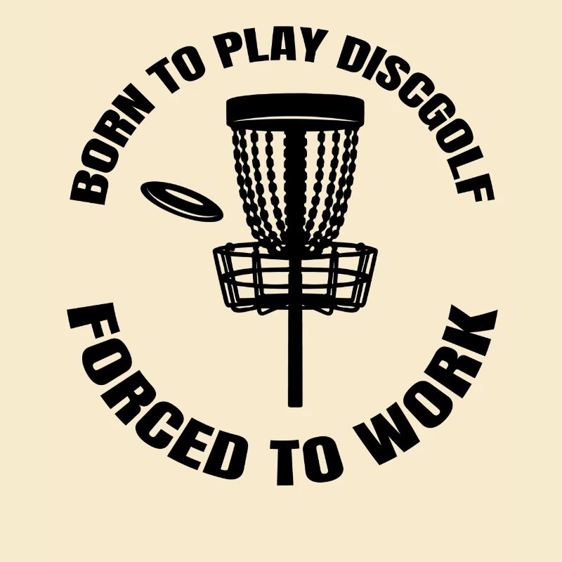 Discgolf Discgolfspieler lustige Spruch Discgolfer