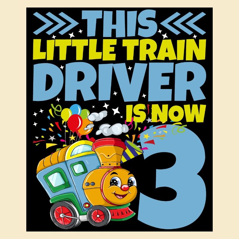 3rd birthday this little train driver is now 3