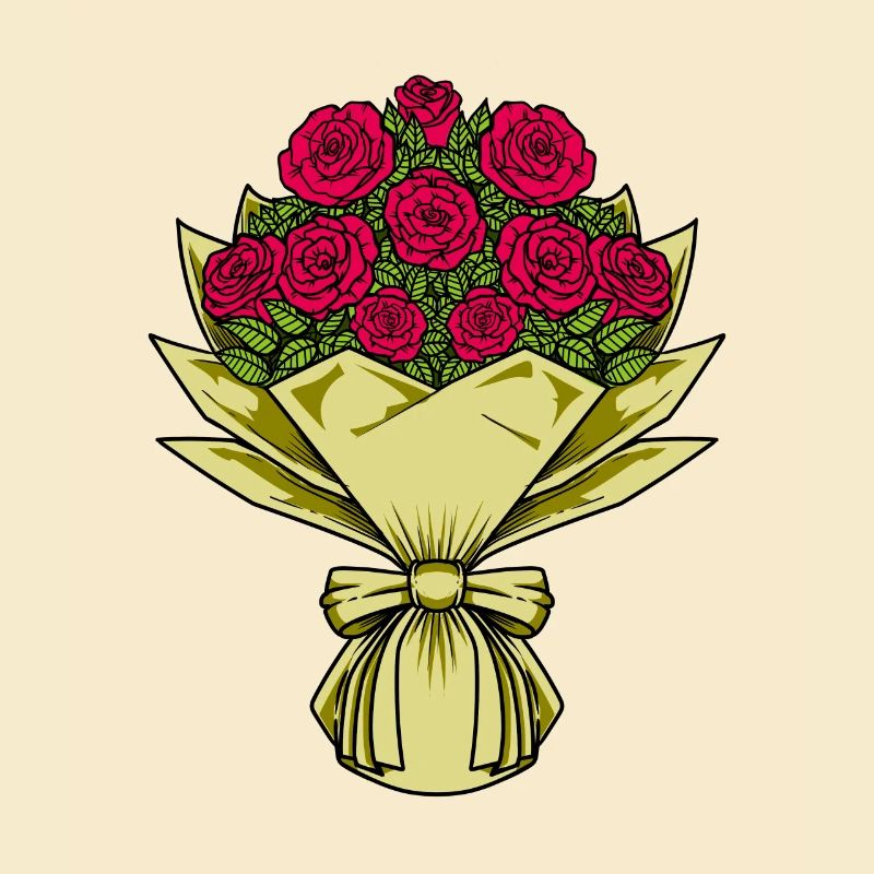 Red Roses - Bouquet