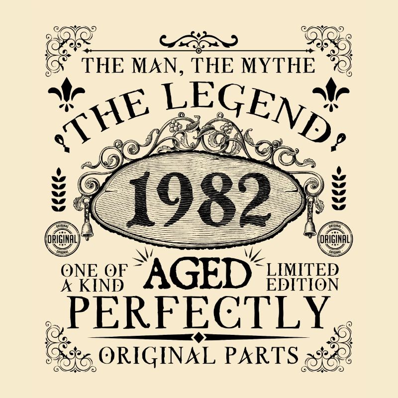 1982 | The Legend since 1982 birthday