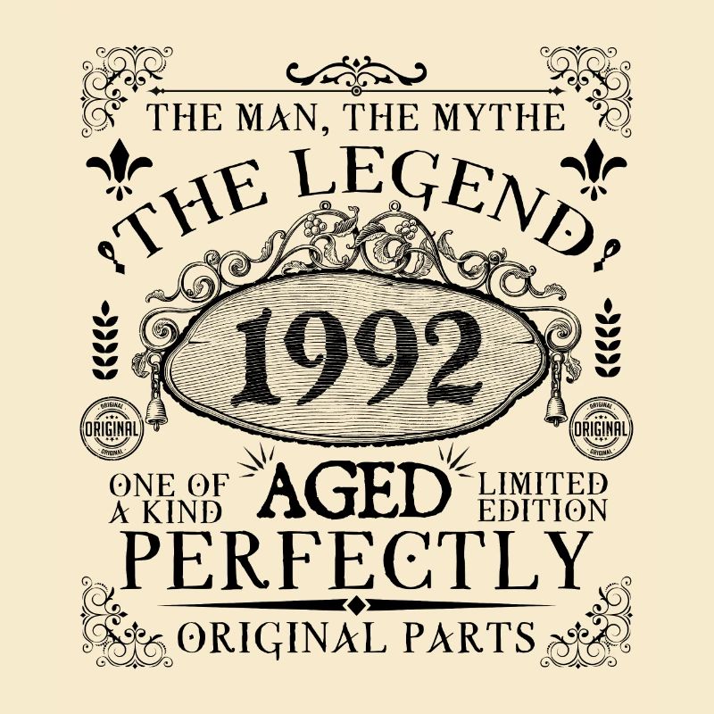1992 | Die Legende seit 1992 Geburtstag