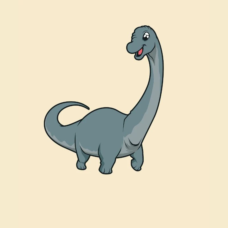 Kawaii Brachiosaurus