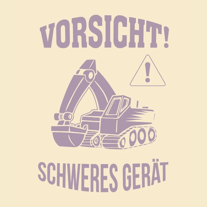 Bagger Baggerfahrer Baugeräteführer Schweres Gerät