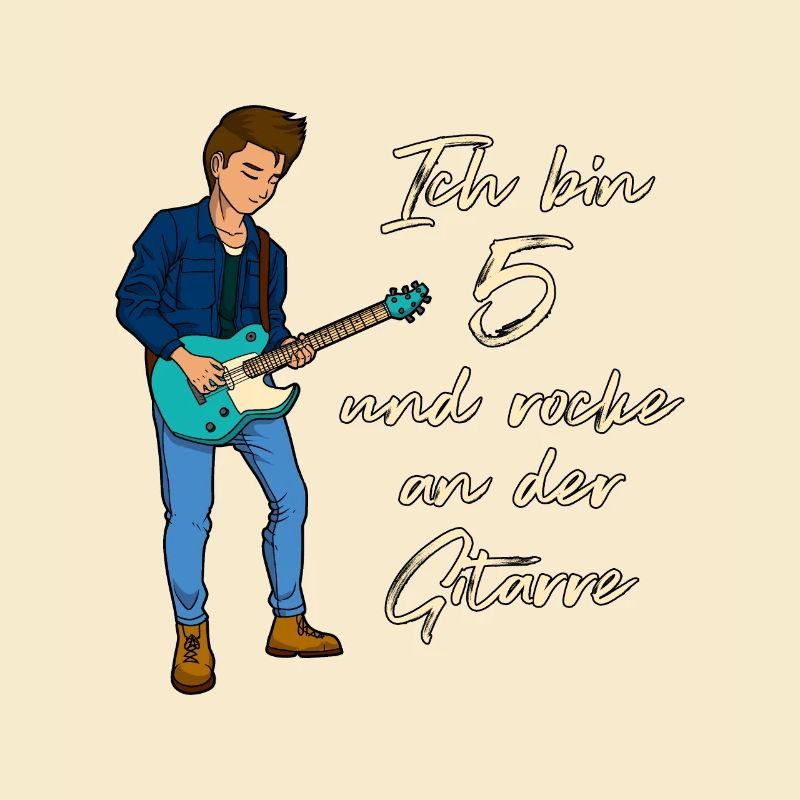 Ich bin 5 - Jungen Gitarrist