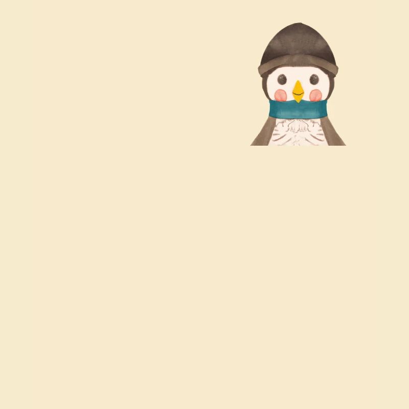 Pinguin Brusttasche