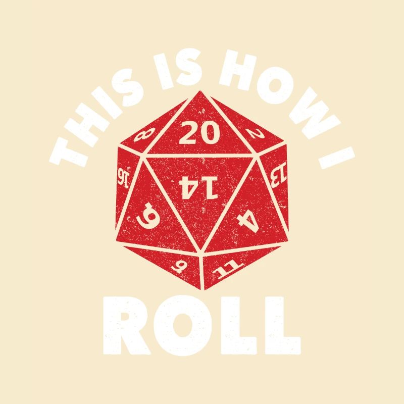 Dungeons Dice RPG Dragons C’EST COMME ÇA QUE JE ROULE