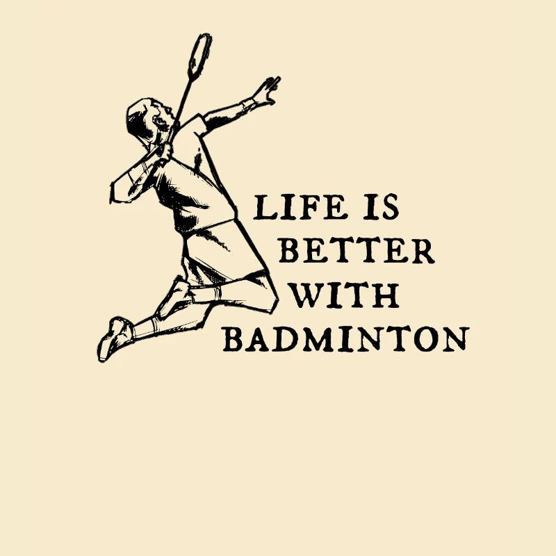 Joueurs de badminton