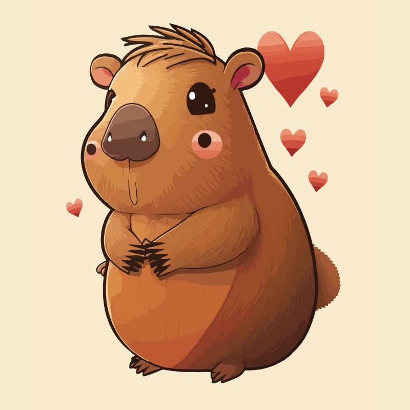 Belle capybara