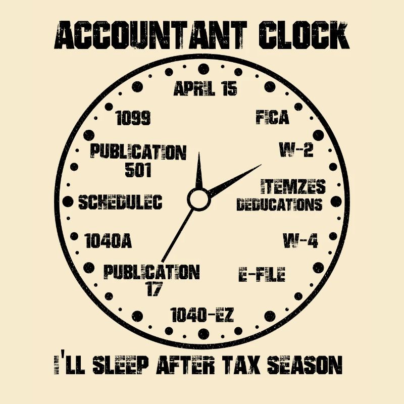 Drôle d’horloge comptable CPA Comptabilité