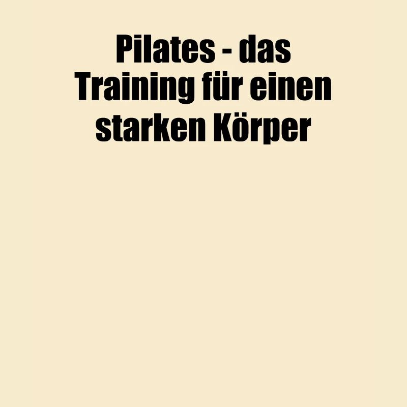 Pilates - Pilates - das Training für einen