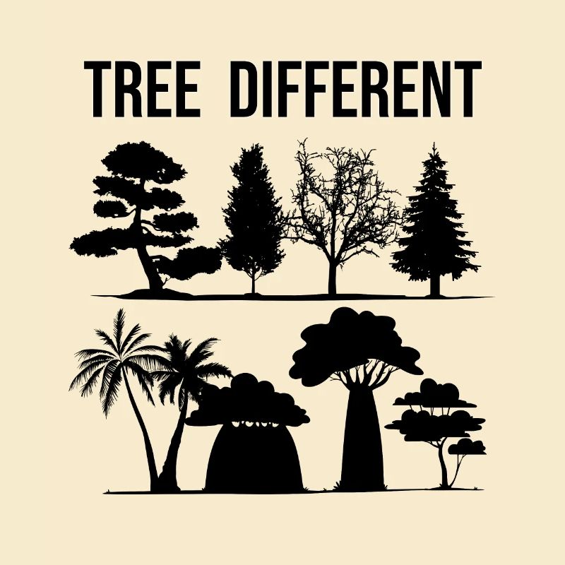 Tree Different - be different - be yourself