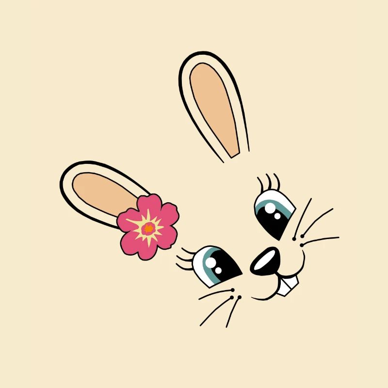 Bunny Cute Bunny Easter Easter Bunny Cute Flower