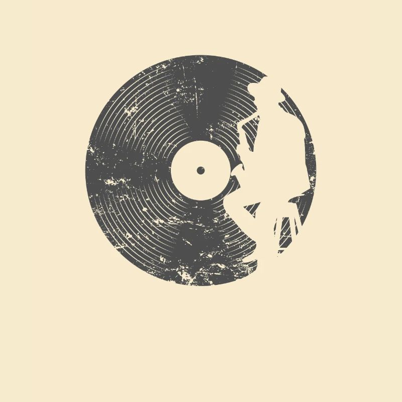 Blues oder Jazz auf Vinyl Schallplatte