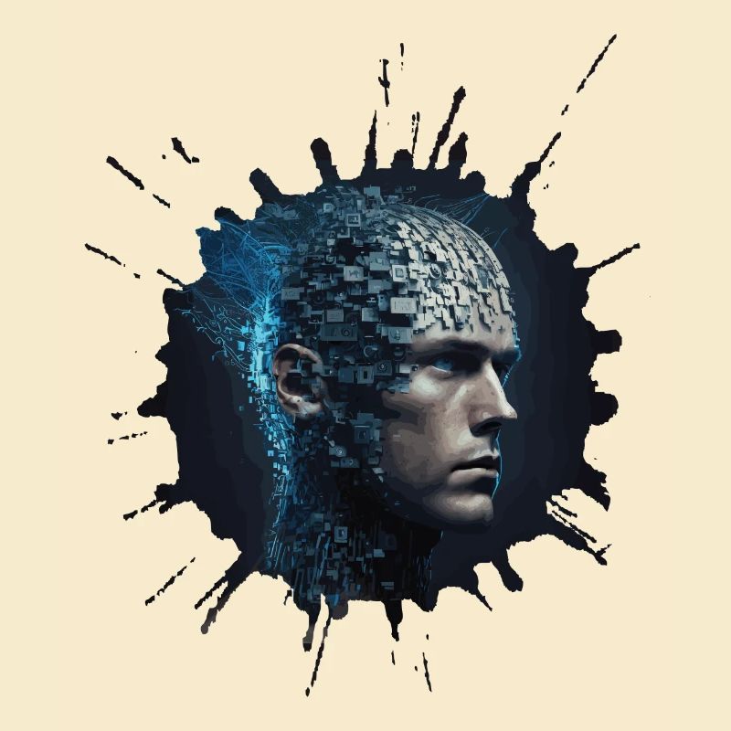 Digital Evolution - Future Vision Cyber Human