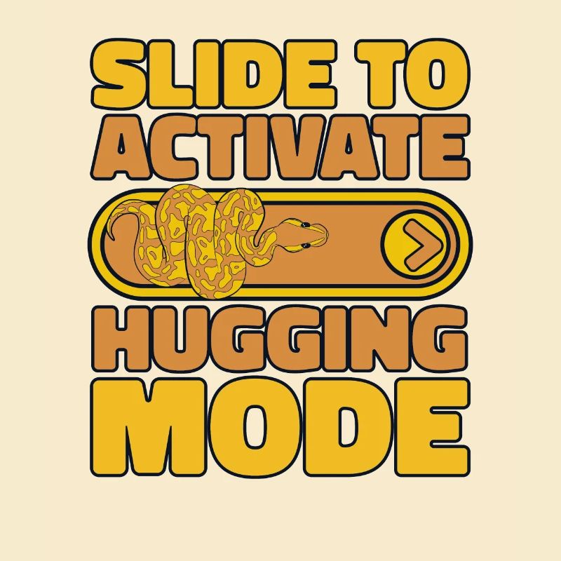 Slide To Activate Hugging Mode Python Banana Ball