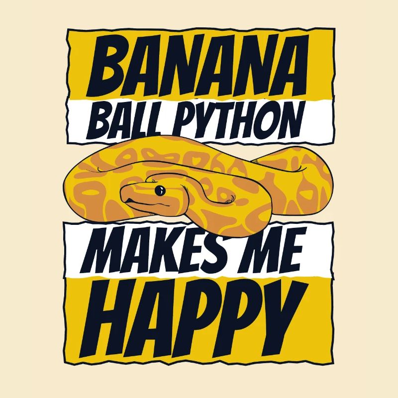 Me rend heureux Serpent Python Boule de banane Python