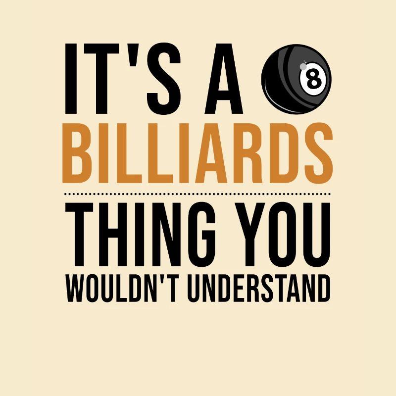 C’est un truc de billard Billardtisch Billard