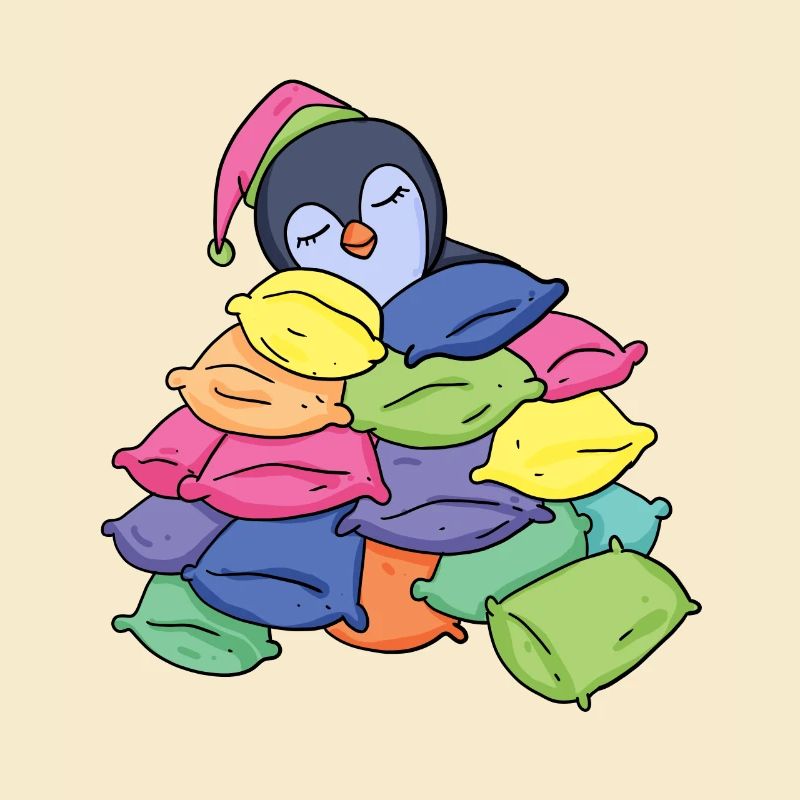Sleeping Penguin